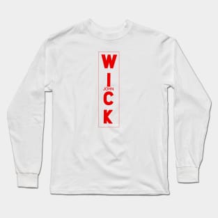 John wick Long Sleeve T-Shirt